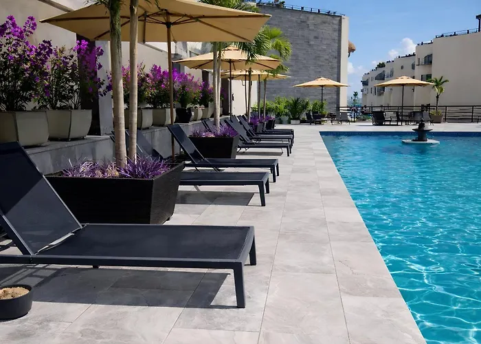 Panoramic Oceanview Pool At Aldea Thai Playa del Carmen